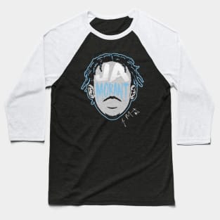 Ja Morant Memphis Silhouette Baseball T-Shirt